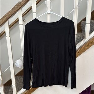 Black Long Sleeve Top